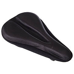 Чохол накладка на сидіння велосипеда гелева SP-Sport 030CR Black