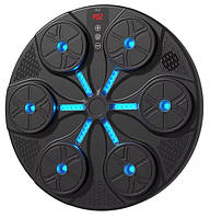 Тренажер для боксу музична з шістьма мішенями з LED підсвічуванням з рукавичками