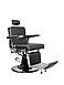 Перукарське чоловіче крісло для стрижки Barber Prime Black VM-09, фото 9