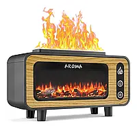 Світлодіодний USB зволожувач-аромадіфузор Vintage ретро Fireplace