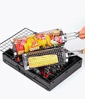 Сітка-гриль для овочів GRIL ручка+щітка, метал