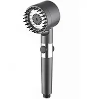 Масажна вирва з обертанням 360° Turbocharged Shower Head