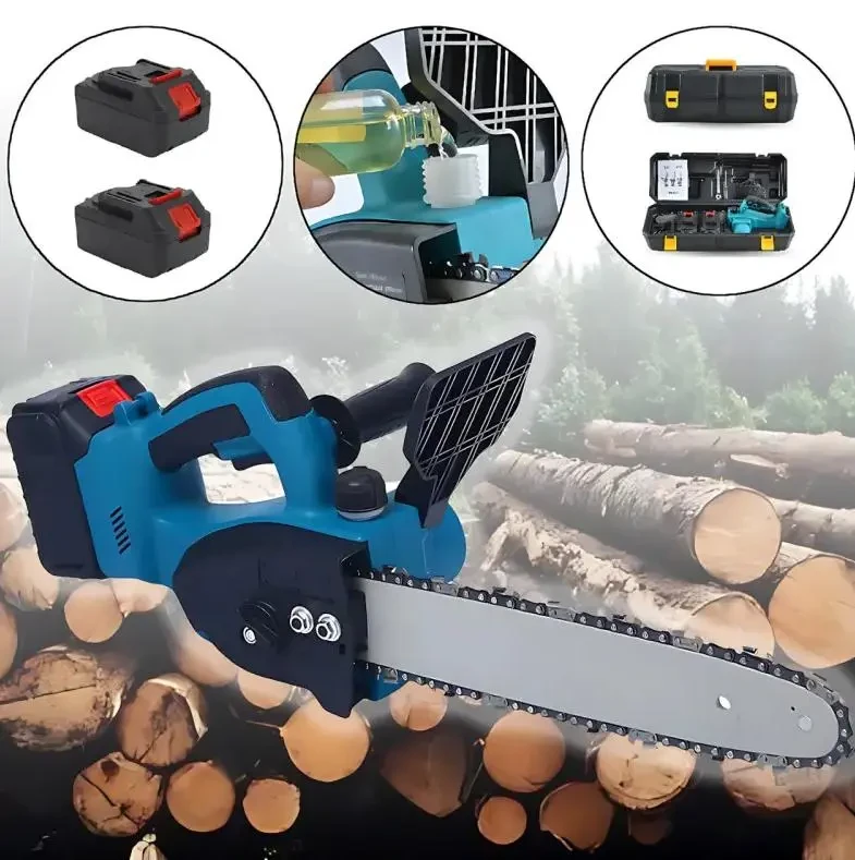 Акумуляторна міні-пила DUC200Z (36V, 5Аh) АКБ веткоріз, фото 1