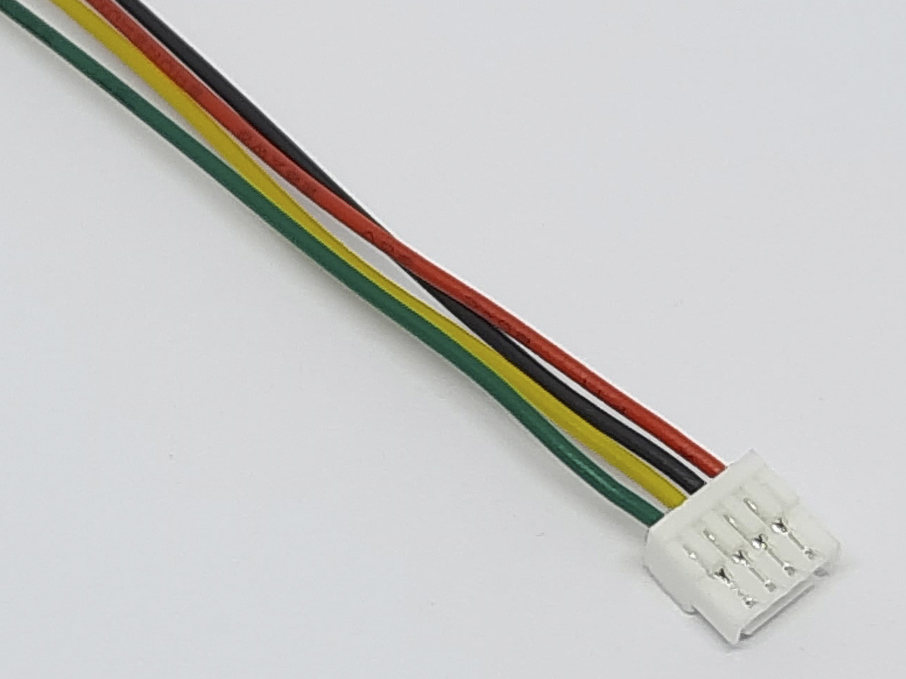 Роз'єм GH1.25 одинарний 4pin з проводами 20 см, фото 1