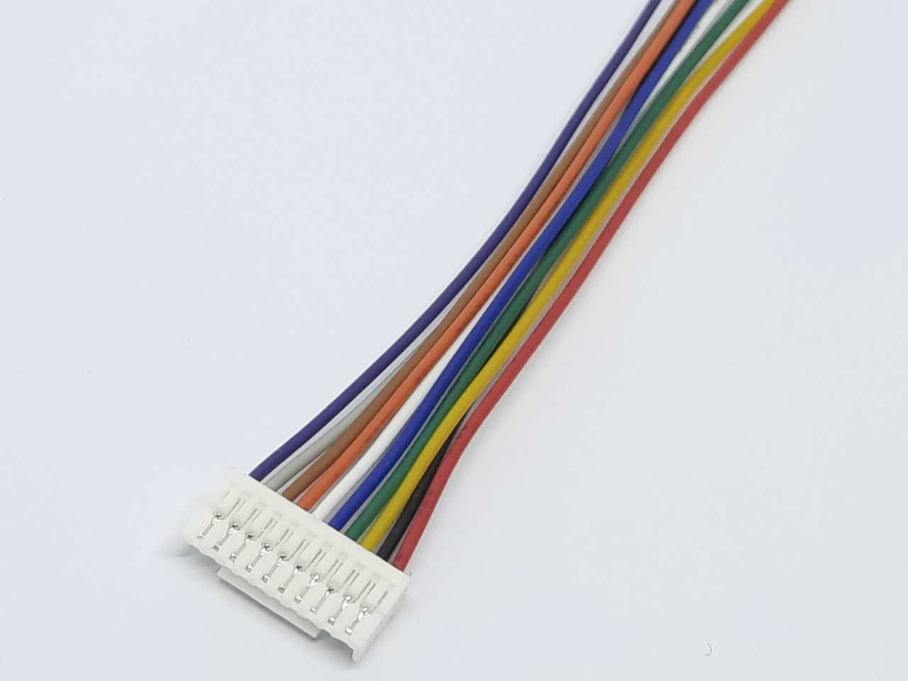Роз'єм GH1.25 одинарний 10pin з проводами 20 см, фото 1
