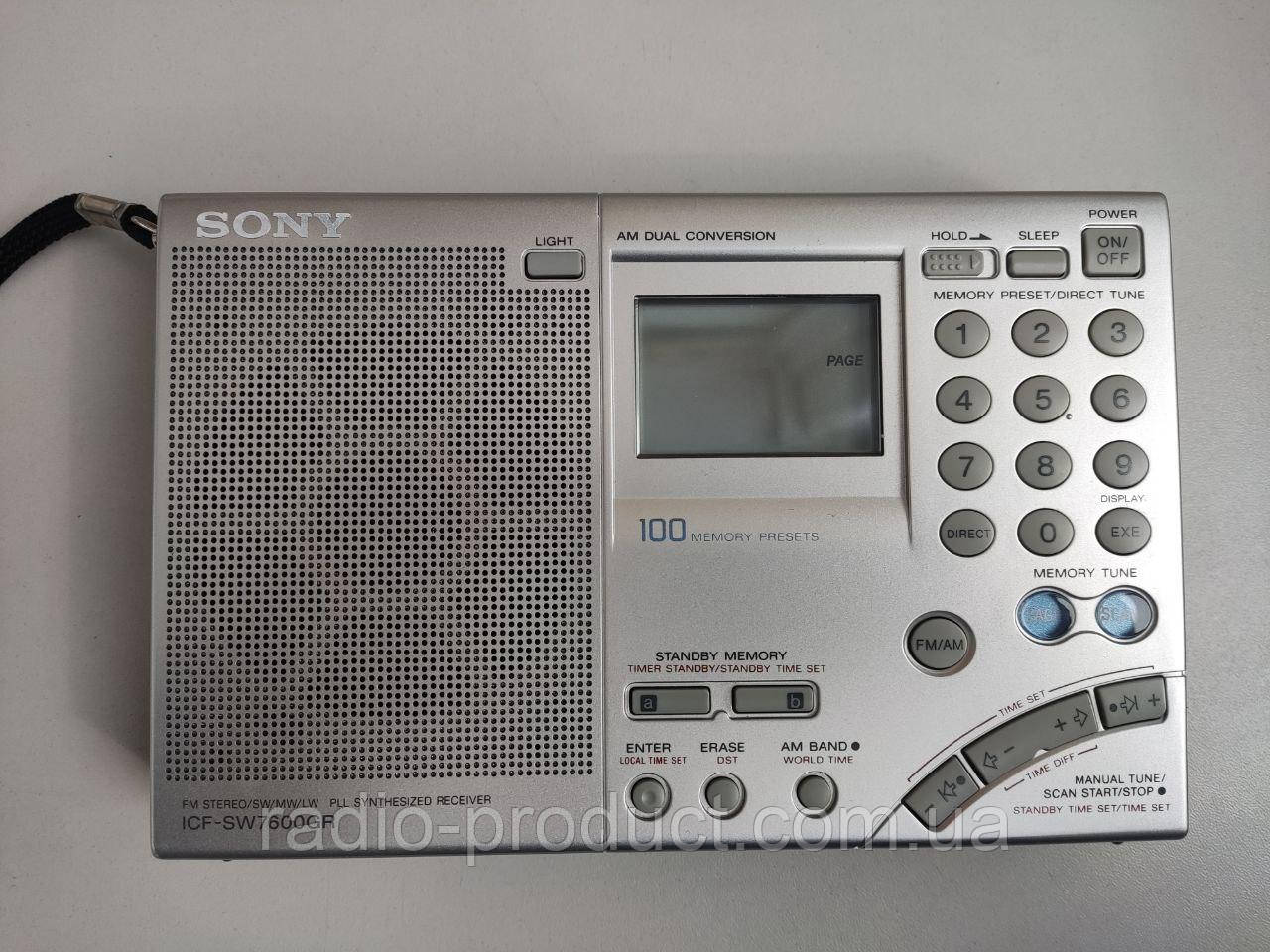 Sony ICF-SW7600GR радіоприймач