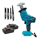 Портативна шабельна пила у валізі LITHIUM 2 акумулятори 48V, фото 3