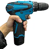 Акумуляторний Шуруповерт 12 V, шуруповерт з набором, фото 2
