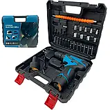 Акумуляторний Шуруповерт 12 V, шуруповерт з набором, фото 3