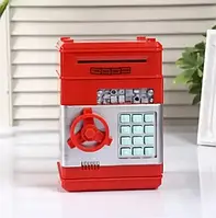 Червоний Електронна скарбничка-сейф із кодовим замком