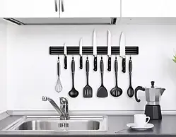 Магнітна рейка для ножів, інструментів 38 см