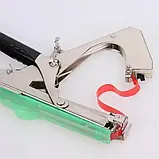 Степлер Тапенер Tapetool для підв'язки садових та городніх рослин Степлер+ремкоплект (ніж, пружина, болт), фото 5