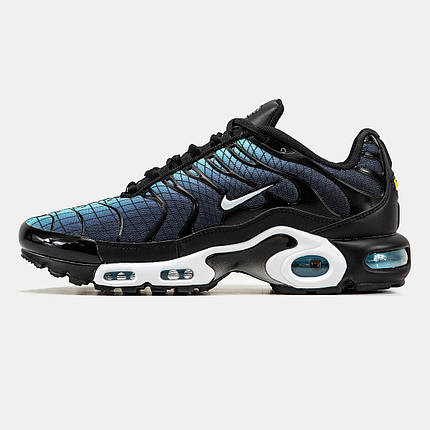 Чоловічі Кросівки Nike Air Max Tn Plus Blue Grey Black / Найк Аїр Макс ТН Плюс Сині з Сірим та Чорним, фото 1