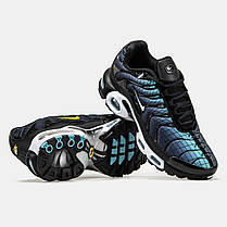 Чоловічі Кросівки Nike Air Max Tn Plus Blue Grey Black / Найк Аїр Макс ТН Плюс Сині з Сірим та Чорним, фото 6