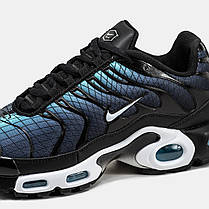 Чоловічі Кросівки Nike Air Max Tn Plus Blue Grey Black / Найк Аїр Макс ТН Плюс Сині з Сірим та Чорним, фото 5