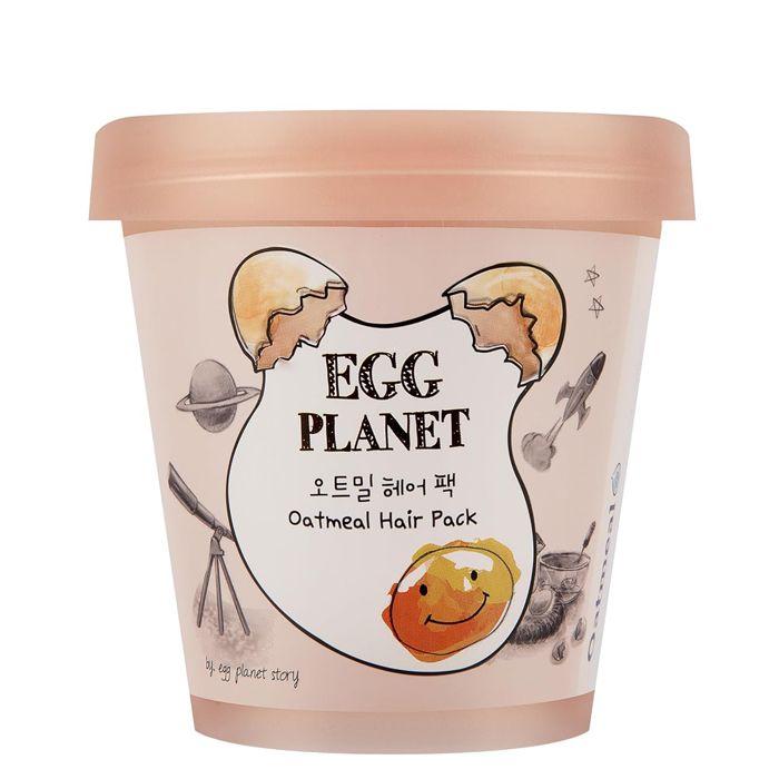 Зволожуюча маска для волосся з яєчним жовтком та вівсом Daeng Gi Meo Ri Egg Planet Oatmeal Hair Pack 200 мл
