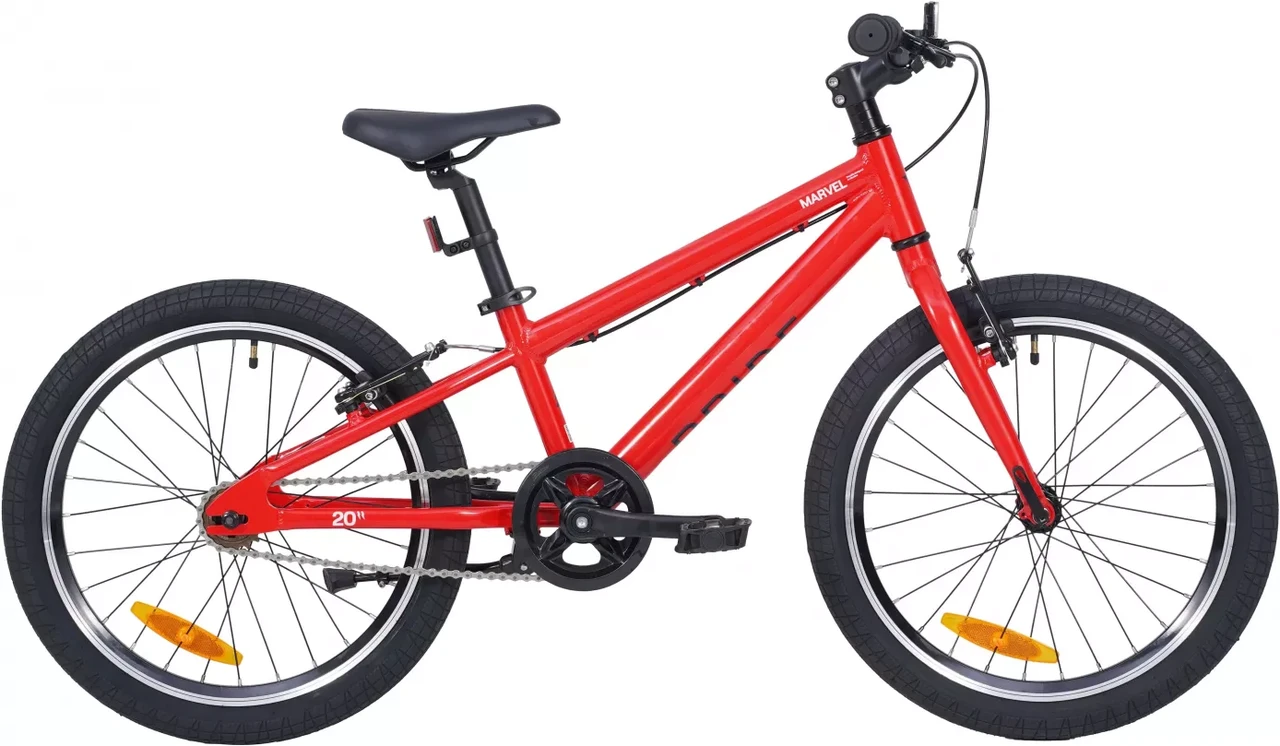 Велосипед 20" Pride MARVEL 2.1 2025 червоний