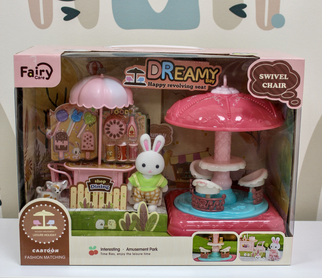 Ігровий набір Парк розваг з флоксовими зайчиками 6655, фото 1