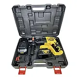 Акумуляторний безщітковий перфоратор із двома акумуляторами 18V 5Ah в кейсі ударний PD2A-18-M2, фото 2