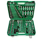 Набір інструментів з тріскачкою 216 предметів у кейсі, фото 2