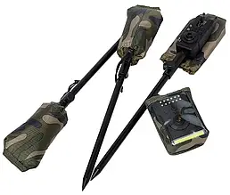 Чохли Prologic для сигналізаторів Fulcrum RMX Pro Alarm & Reciever Padded Pouch Set 3+1