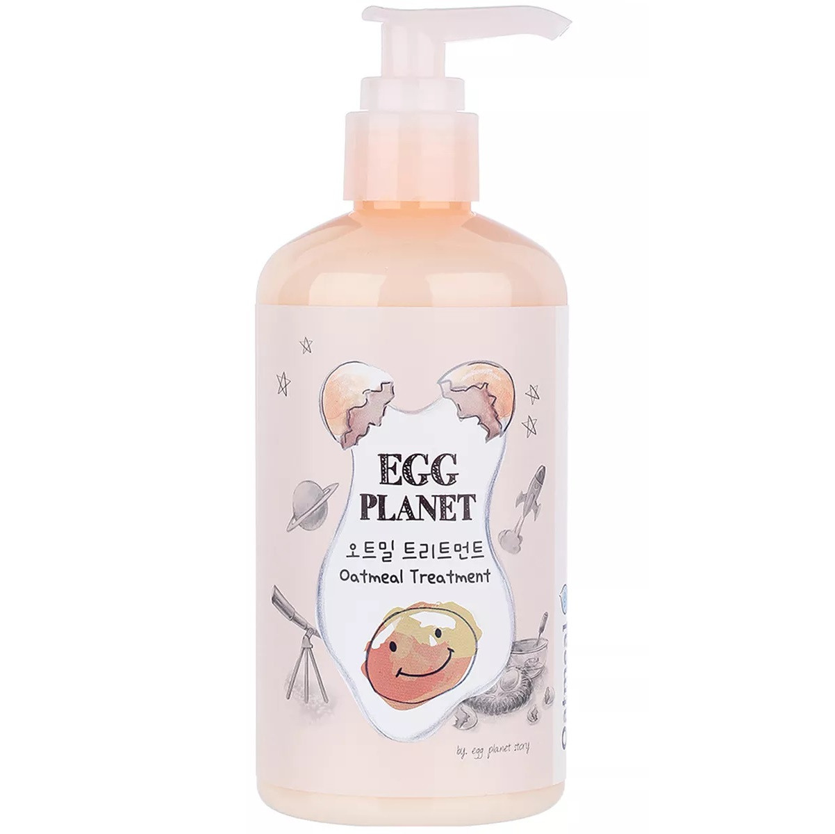 Зволожуючий шампунь із яєчним жовтком та вівсом Daeng Gi Meo Ri Egg Planet Oatmeal Shampoo 280 мл