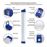 USB LED лампа аварійна, із магнітами та підвіскою, фото 5