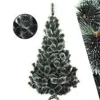 Сосна штучна Мікс Засніжена, пухнаста штучна новорічна сосна розпушена з білими кінчиками