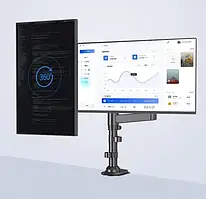 Кронштейн для двох моніторів North Bayou NB H180 22-32"