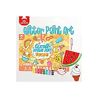 Набір для виготовлення брелоків з блискітками Glitter Paint Art