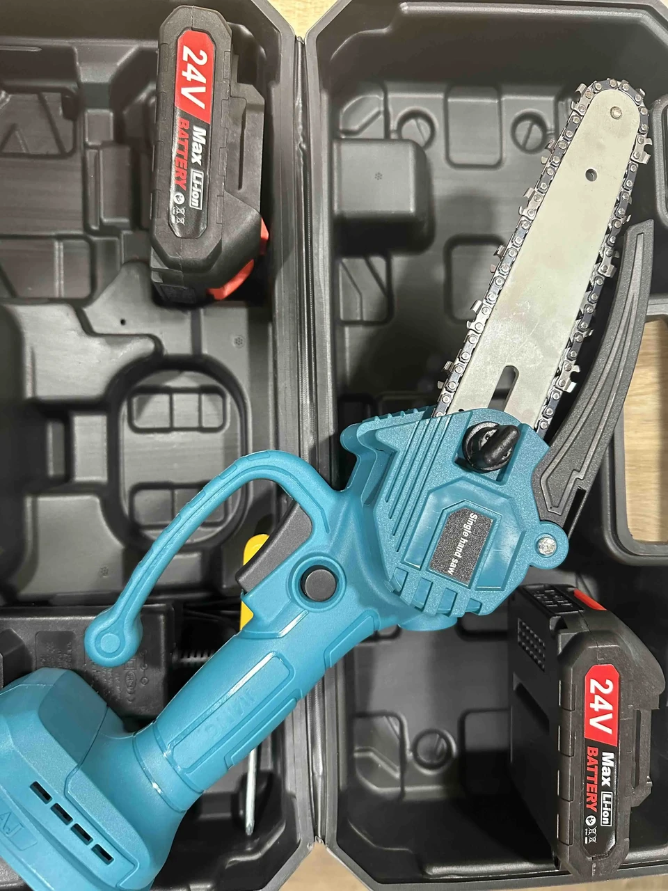 Міні пила (24В, 5,0 Ач) Віткоріз компактна і легко ланцюгова пила акумуляторна, фото 1