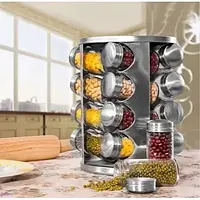 Карусель для спецій Spice carousel 16 відсіків. Контейнери для спецій