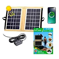 Складна сонячна зарядна панель CcLamp CL-670