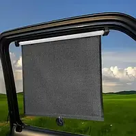 Сонцезахисна шторка на коліщатках для автомобіля 40*60 cm