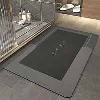 Килимок у ванну вологовбираючий суперпоглинаючий нековзний Bath Mat Super Absorbent (40х60см)