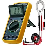Цифровий тестер, мультиметр DT 9208A, фото 5