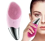 Силіконова щітка-масажер для обличчя Sonic Facial Brush, фото 6