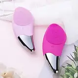 Силіконова щітка-масажер для обличчя Sonic Facial Brush, фото 7