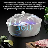 Модернізована машина для розморожування заморожених продуктів машина для розморожування лотків 360° пристрій для розморожування, фото 4