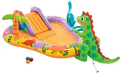 Надувний ігровий центр Intex 56139 "Дінопарк"