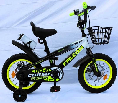 Велосипед 2-х колісний 16" "Corso Falcon" FL-16220 сталева рама, дискові гальма, дод. колеса, дз, фото 1