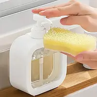 Дозатор для рідкого мила 300 мл, LY-627 / Диспенсер для мила / Дозатор для кухні / Дозатор для миючого