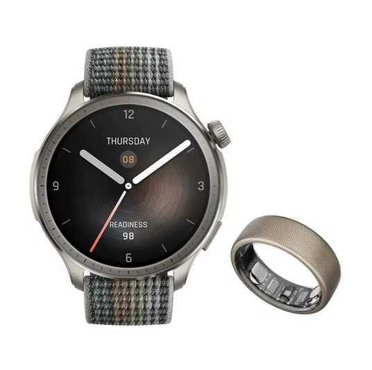 Amazfit Helio Ring Titanium Size 8 Смарт кольцо
