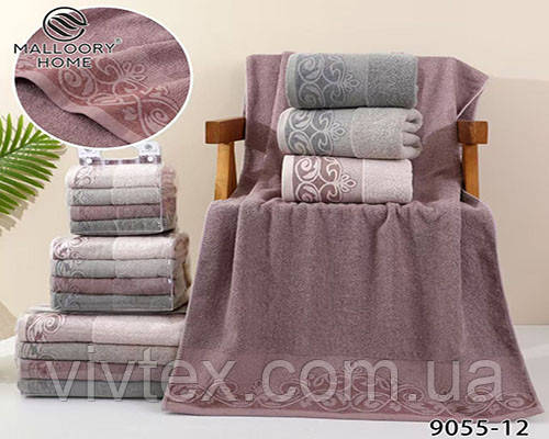Рушник махровий 50х90 паковання 4 шт., фото 1