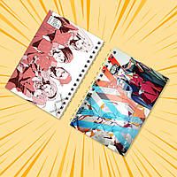 Блокнот на пружині в клітинку 48 арк. Darling in the FranXX / Милий у Франксі 003