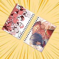 Блокнот на пружині в клітинку 48 арк. Darling in the FranXX / Милий у Франксі 004