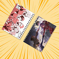 Блокнот на пружині в клітинку 48 арк. Darling in the FranXX / Милий у Франксі 012