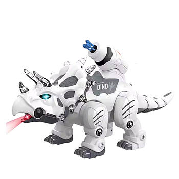 Динозавр на радіокеруванні (акум. 7.4V, підсвітка, пісні англійською мовою, стріляє) 911-591 A