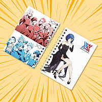 Блокнот на пружині в клітинку 48 арк. Darling in the FranXX / Милий у Франксі 022