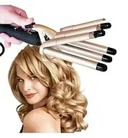 Потрійна плойка Gemei 1988, щипці для завивки, стайлер для волосся